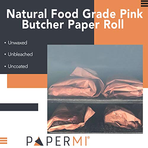 24 x 1000' Pink Butcher Paper Roll