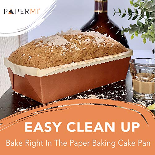 Free-Standing Paper Baking Molds